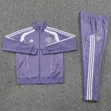 2025-26 Man Utd Purple Jacket Tracksuit #07