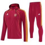 2025-26 ARS Jujube red Hoodie Jacket Tracksuit