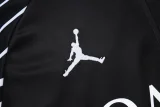 2025-26 PSG Jordan Black Half Pull Tracksuit #B2573(半拉链）