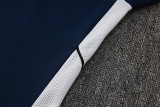 25-26 NK Royal blue Half Pull Tracksuit #08 (半拉链)