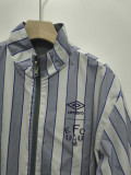 24-25 EVE Grey & White Double Sided Windbreaker (双面风衣)