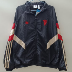 25-26 Man Utd Black Windbreaker