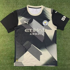 25-26 Man City Black Yellow Concept Edition Training shirts