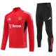 25-26 Man Utd Red Half Pull Tracksuit (半拉链)