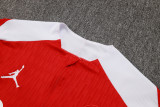2025-26 PSG Jordan Red Half Pull Tracksuit #B2516(半拉链）