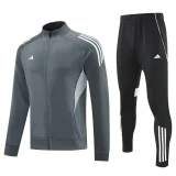 2025 AD Grey Jacket Tracksuit #2319