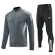 2025 AD Grey Jacket Tracksuit #2319