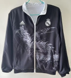 24-25 RMA White & Black Double Sided Windbreaker (双面风衣)(龙)