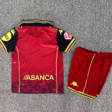 25-26 La Coruna Away Kids Soccer Jersey