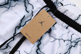 C2507 Jordan White Casual Short Pants #闪电白