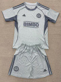 25-26 Philadelphia Union Grey Kids Training