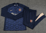 24-25 BAR Royal blue Half Pull Tracksuit (半拉链)(匹印)