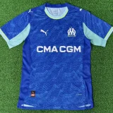 2025-26 Marseille Third Player Version Soccer Jersey