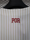 2025-26 Portugal White Casual Edition Baseball Jersey(RONALDO 7)