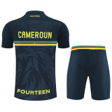 25-26 Cameroon Royal blue Training Short Suit