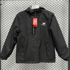 2024 NB Velvet Thickened warm Black Outdoor Jackets #F8加绒冲锋衣