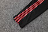 2025-26 Man Utd Black Half Pull Tracksuit #B2506(半拉链）