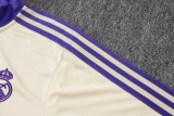 2025-26 RMA Khaki Kids Half Pull Tracksuit #E2547(童装)(半拉链)