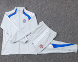 2025-26 Bayern Light gray Kids Jacket Tracksuit#E2586(童装)