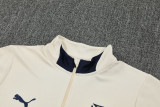 2025-26 Portugal Light yellow Half Pull Tracksuit (半拉链)