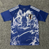 25-26 Japan Blue Special Edition Fans Soccer Jersey *赛亚人