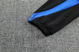 2025-26 Man Utd Fancy blue Hoodie Jacket Tracksuit