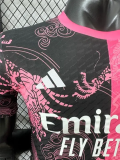 25-26 RMA Pink Black Special Edition Player Version Training Shirts (粉龙纹)
