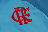 25-26 Flamengo Blue Kids Half Pull Tracksuit (童装)(半拉链)