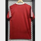 2025 AD Casual Red Fans Training shirts *三叶草