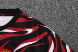 25-26 Man Utd Black red Training Short Suit