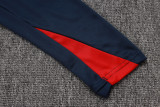 2025-26 PSG Royal blue Half Pull Tracksuit #B2546(半拉链）