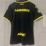 24-25 Atletico Penarol Black Away Fans Soccer Jersey *前横条