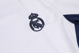24-25 RMA White Kids Long Sleeve Training Tracksuit (童装)