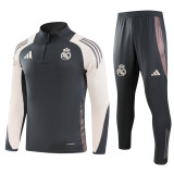 24-25 RMA Dark gray Half Pull Tracksuit (半拉链)