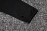 25-26 Argentina Black Kids Half Pull Tracksuit #E25130(童装)(半拉链)
