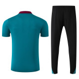 25-26 PSG Green Polo Tracksuit
