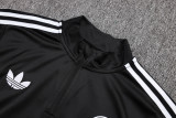 2025-26 Germany Black Half Pull Tracksuit #B2579(半拉链）