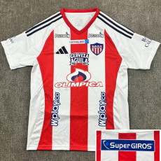 25-26 Junior FC Home Fans Soccer Jersey(全广告)
