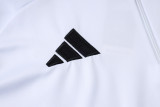 2025-26 Man Utd White Kids Half Pull Tracksuit#E2553(童装)(半拉链)
