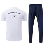 25-26 Marseille White Polo Tracksuit