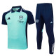 25-26 ARS Light blue Short shirts and Long trousers Suit #C2527