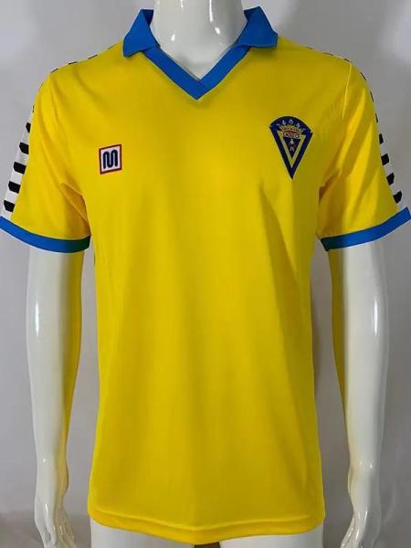 1983-1984 Cadiz Home Retro Soccer Jersey