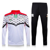 2016-2017 Palestine White Half Pull Tracksuit (半拉链)