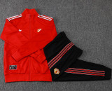 2025-26 Man Utd Red Jacket Tracksuit # A2528