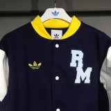 2025-26 RMA Royal Blue Cotton Baseball Jacket