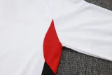 2025-26 Bayern White Kids Half Pull Tracksuit#E2542(童装)(半拉链)