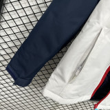 2025 NK Cotton Thickened warm Blue White Outdoor Jackets #P6加棉冲锋衣
