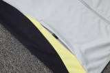 25-26 JUV Grey Black Jacket Tracksuit #A879