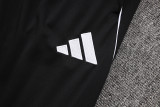 2025-26 Germany White Half Pull Tracksuit (半拉链）