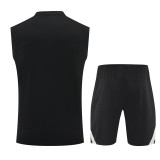 25-26 RMA Black Tank top and shorts suit